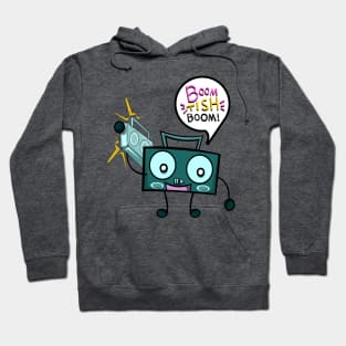 Boom Box Music Beat Hoodie